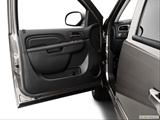  Inside of driver's side open door, window open photo